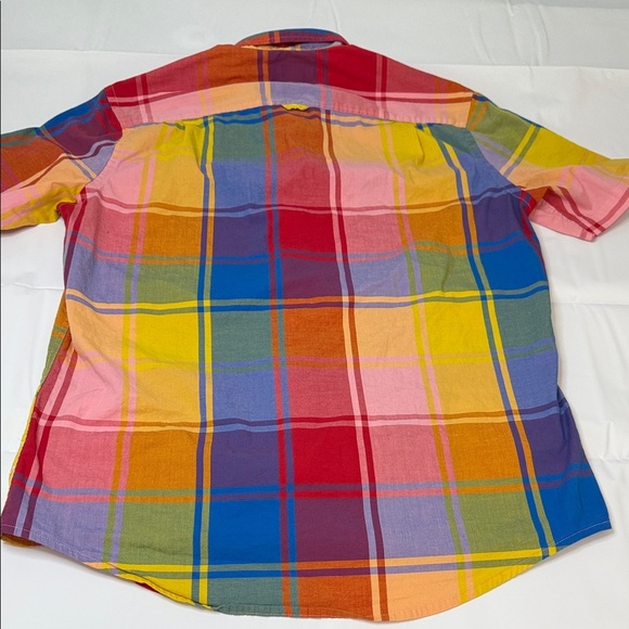 Club Room Colorful Plaid Button Down Shirt - Picture 4 of 4